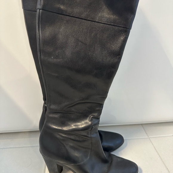 Lightly worn (handful of times) black Camper size 36 heeled boots. - Picture 4 of 5